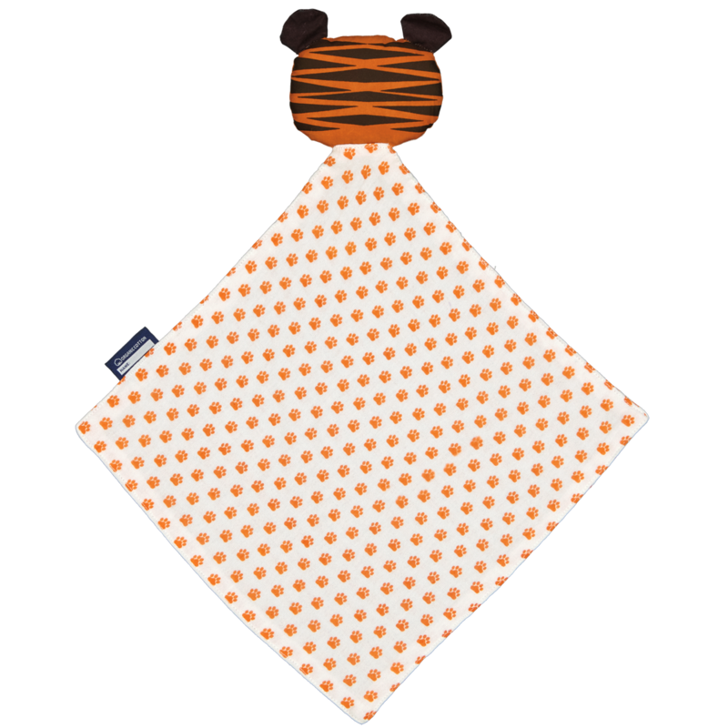 Doudou bébé coton bio, Tigre