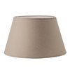 Home Sweet Home stoffen lampenkap Largo - taupe - 30/20/17 cm