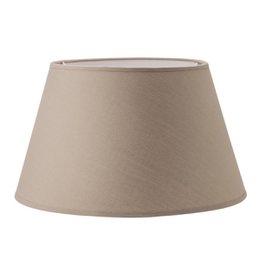 Home Sweet Home stoffen lampenkap Largo - taupe - 30/20/17 cm