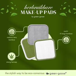 Wiederverwendbare Wattepads von green-goose