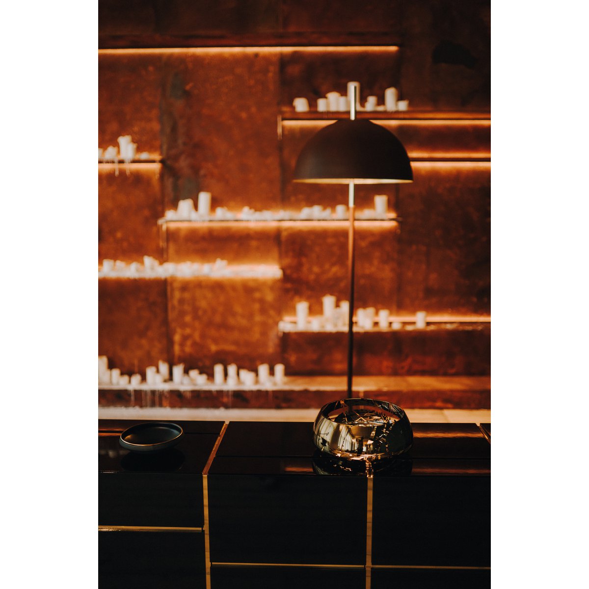 Deco Jazz stor skål sprøjtet