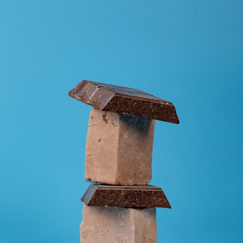 Shampoing Solide Chocolat pour Cheveux Secs