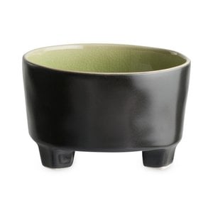 RIVIERA Footed cereal bowl 14cm vert frais VES 141