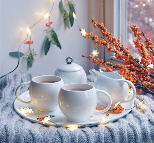 Eva sugar and creamer set