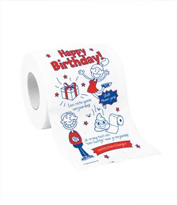 Toilettenpapier - Alles Gute zum Geburtstag