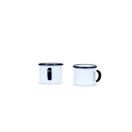 Tasse à expresso en émail 0,15l | Plaine