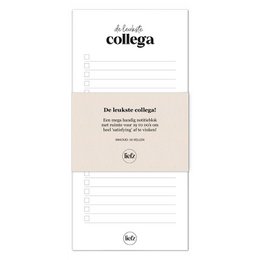 Notepad | To do's | The nicest colleague