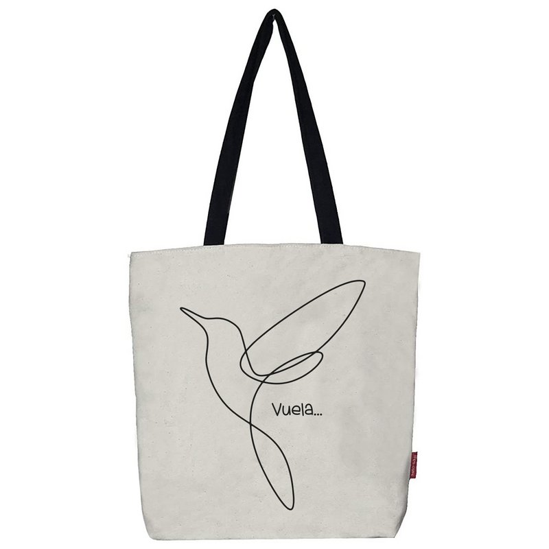 Totebags. Bolso grande modelo "VUELA"