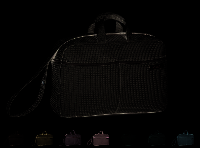 Crossbody barselstaske til barnevogn og hospital. Praktisk og elegant organisatortaske med stor kapacitet. Produkt fremstillet i Spanien.