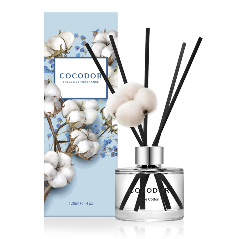 Cocodor Cotton Flowers Diffusor 120 ml – reine Baumwolle