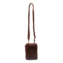 Lederhandytasche für Damen und Herren mit verstellbarem Schultergurt in 5 Farben