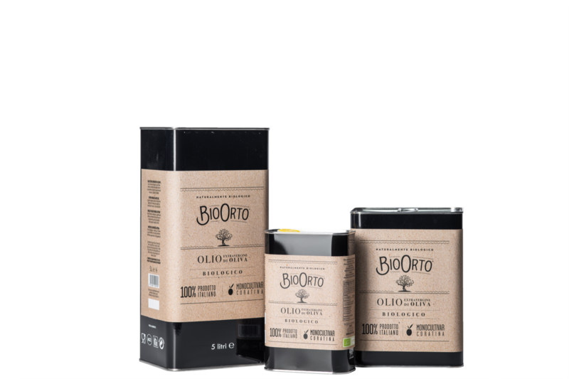 Økologisk EVOO Coratina - 5 lt dåse