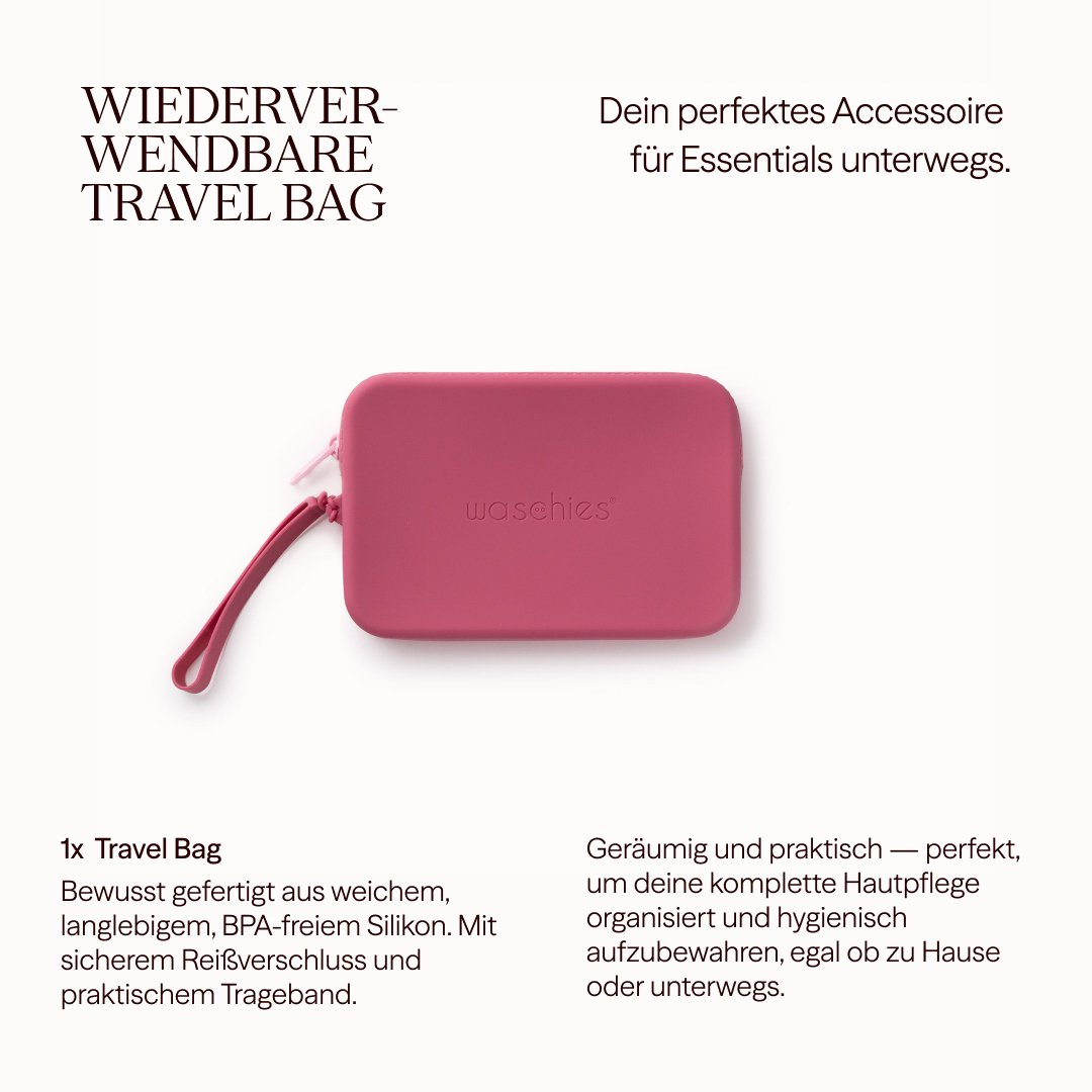 Bolsa Cosmética Reutilizable - Mediana