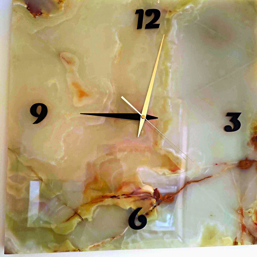 Big wall clock Onyx