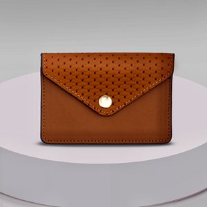 JASMIN coin purse (perforated camel)