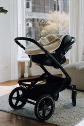 Pouteille pour bébé pour siège d'auto ou maxi -cosi - laine mérinos