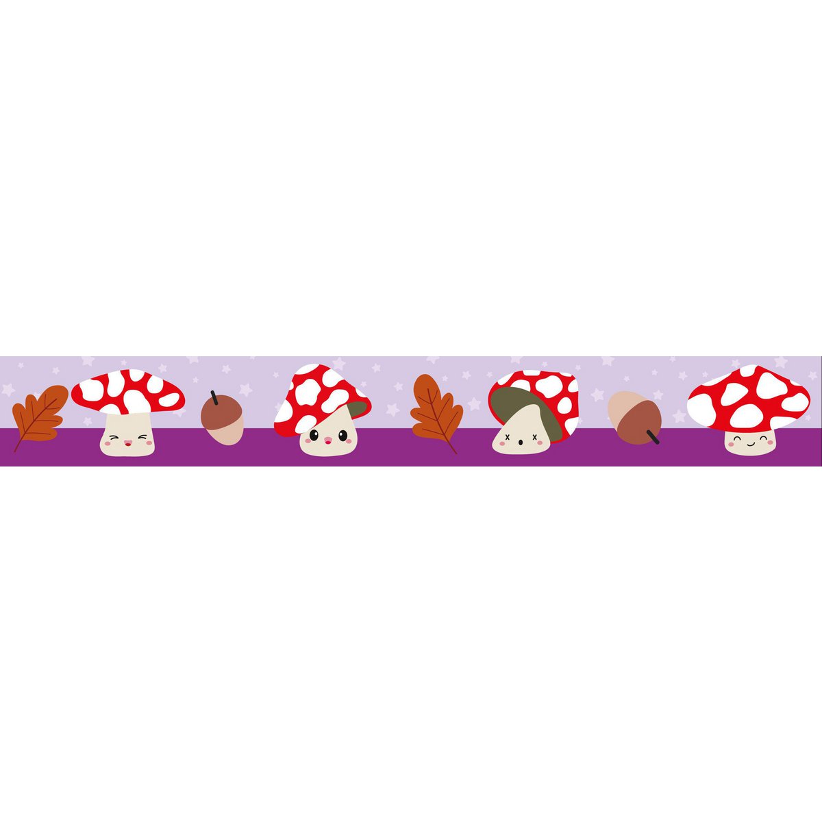 Washi tape Funghi autunnali