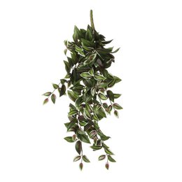 Kunst hangplant Tradescantia Groen