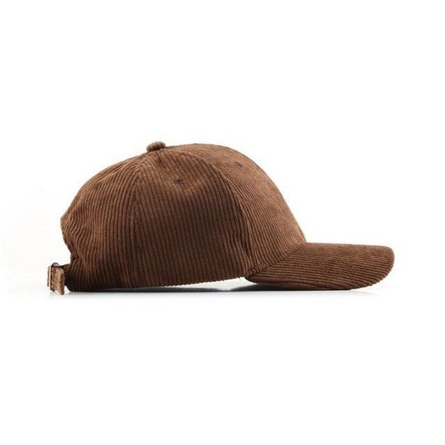Legend Cap Basic - eindbaas - Corduroy - Brown