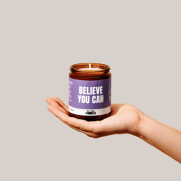 Gift Candle – MOTIVATION MOOD – Scented Handmade Soy wax