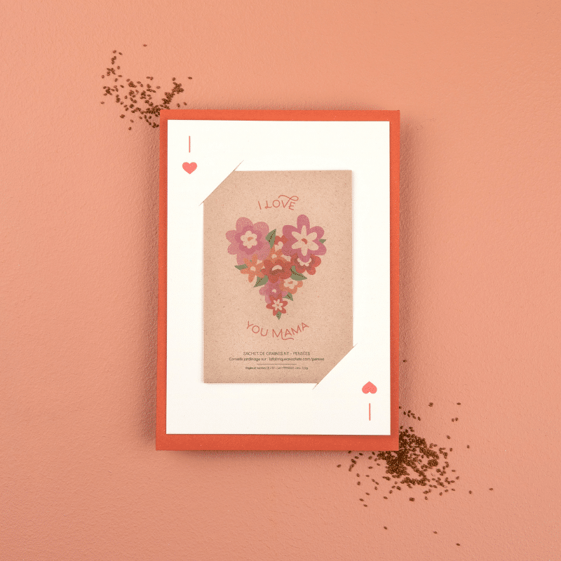 Tarjeta del día de la madre - Te amo mamá