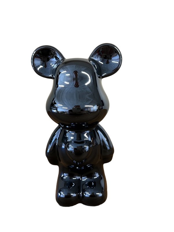 Keramikbär 18cm weiß Kopie