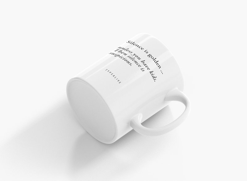 Tasse aus Keramik / "The Mug" Silence