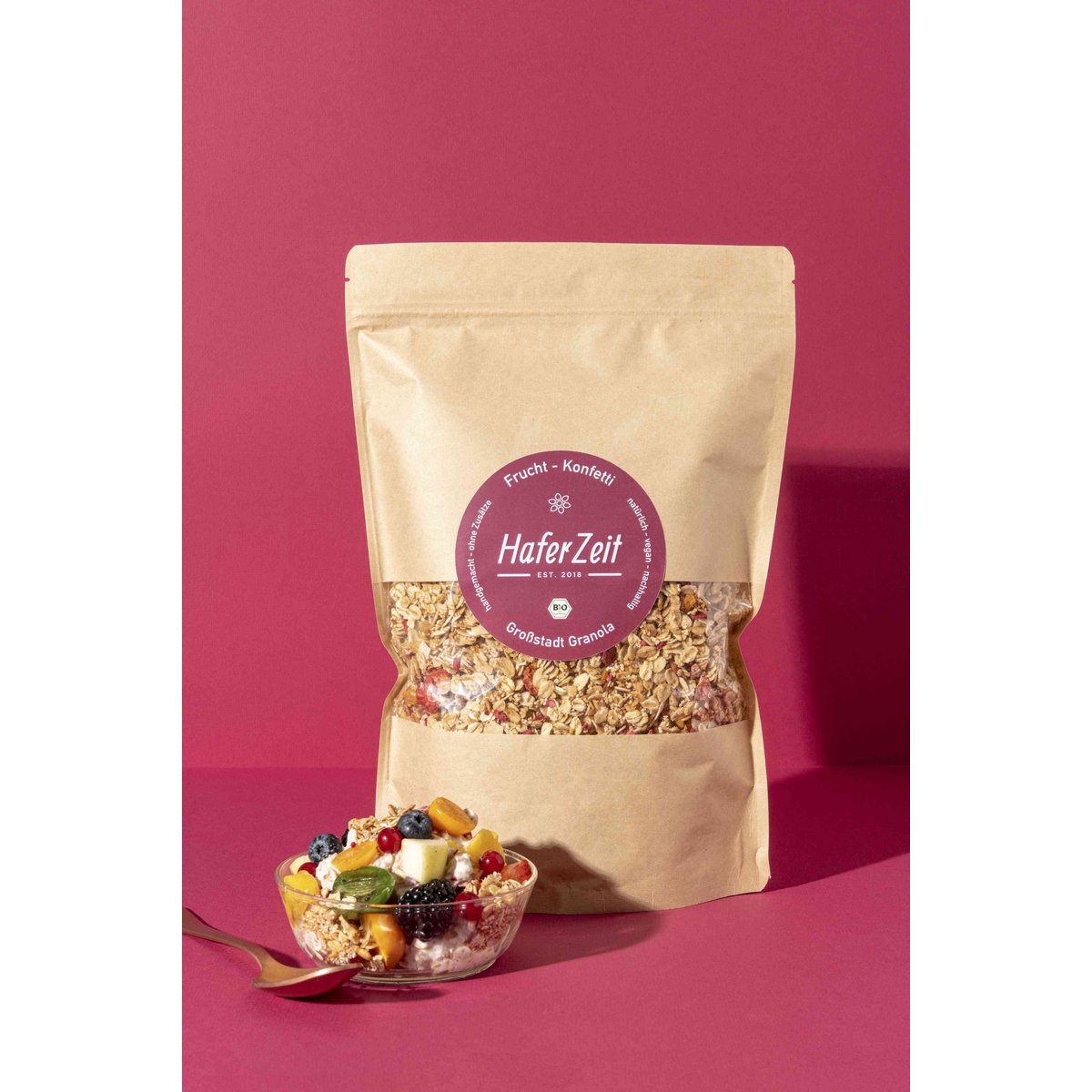 Bio-Granola Frucht-Konfetti