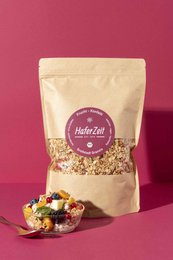 Coriandoli alla frutta con muesli biologica