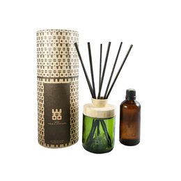 WOO Reed Diffuser | Upcycled vinflaske | Grøn | 100 ml