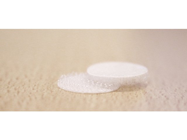 Klittenband Kangaro zelf- klevend rond 20mm, 24 stuks