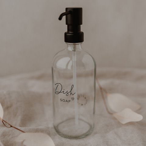Soap dispenser Dishsoap transparent 500ml (PU = 6 pieces)
