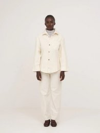 Agenda Cream Denim Trousers