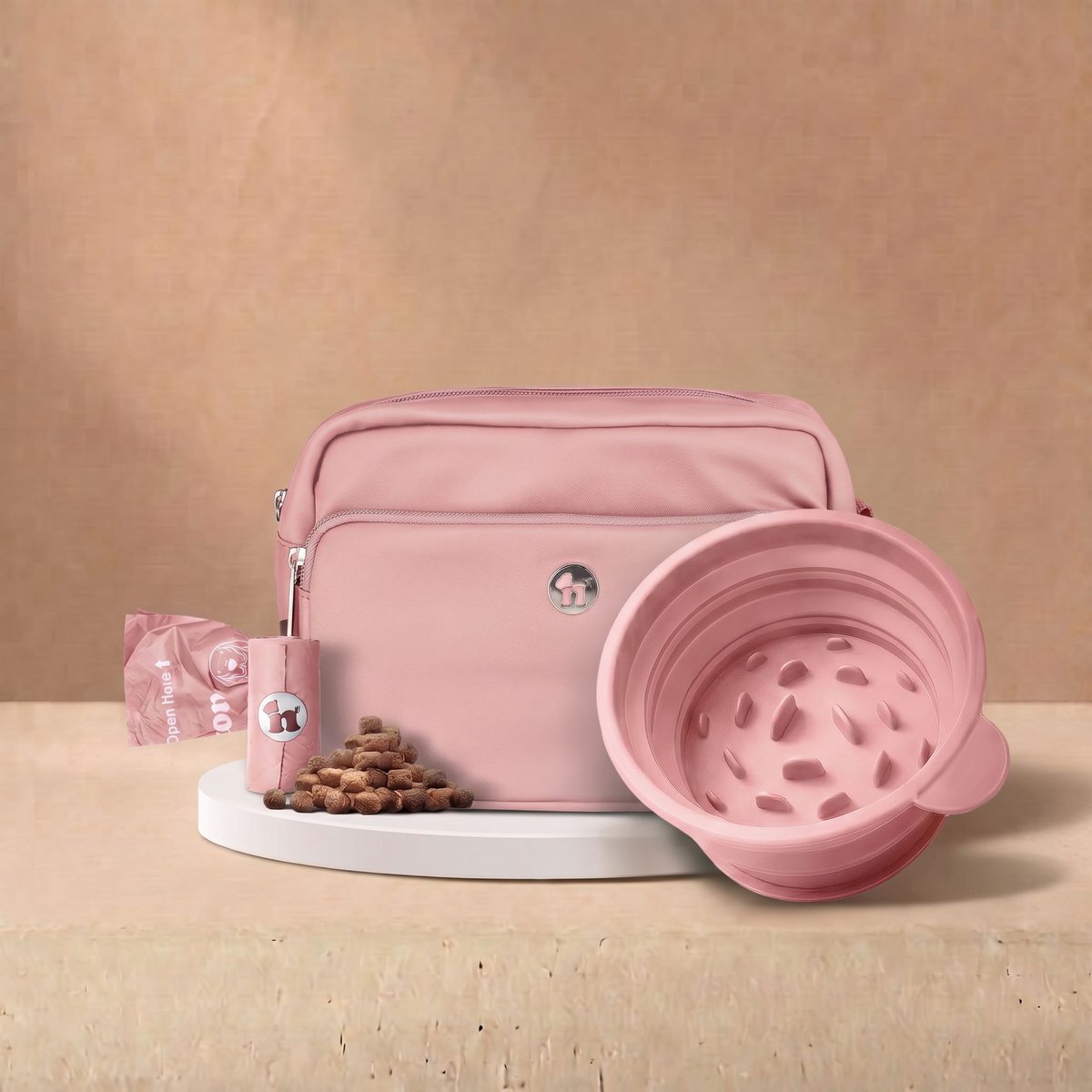 Bag and Bowl Blush Pink