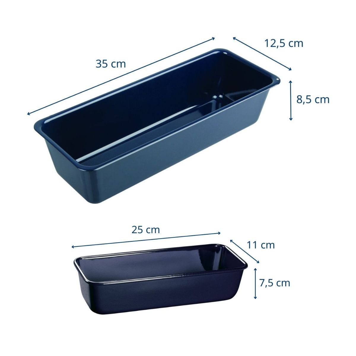 Juego de 2 moldes para tartas de 25 cm y 35 cm Dr. Oetker Back Liebe
