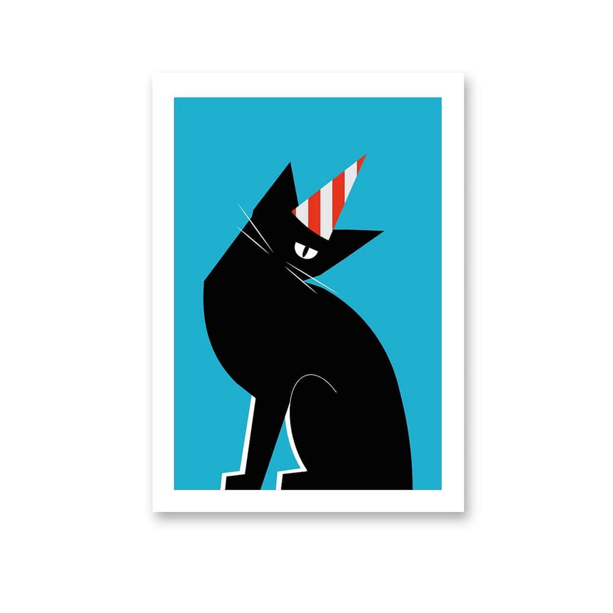 CAT PARTY | FSC® postcards | Dutch Design
