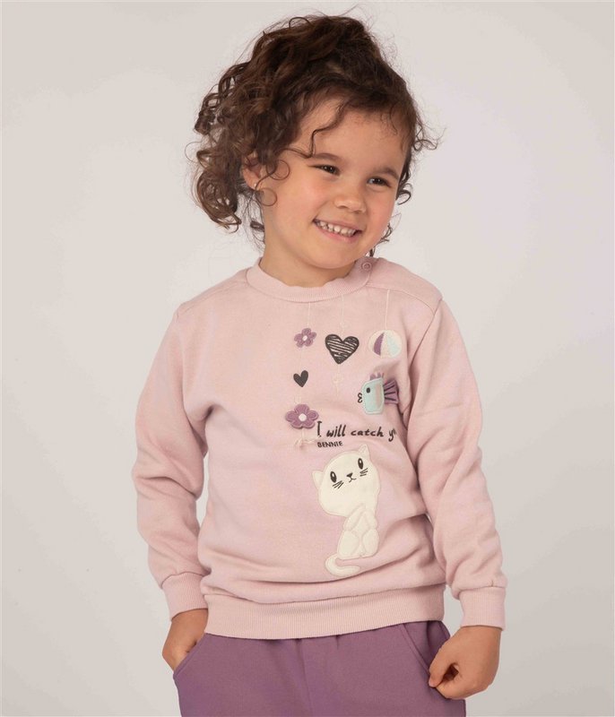 Baby-Mädchen-Set in Lavendel und Lila