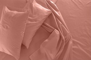 Pink Aurora Cotton Percale Sheet Set