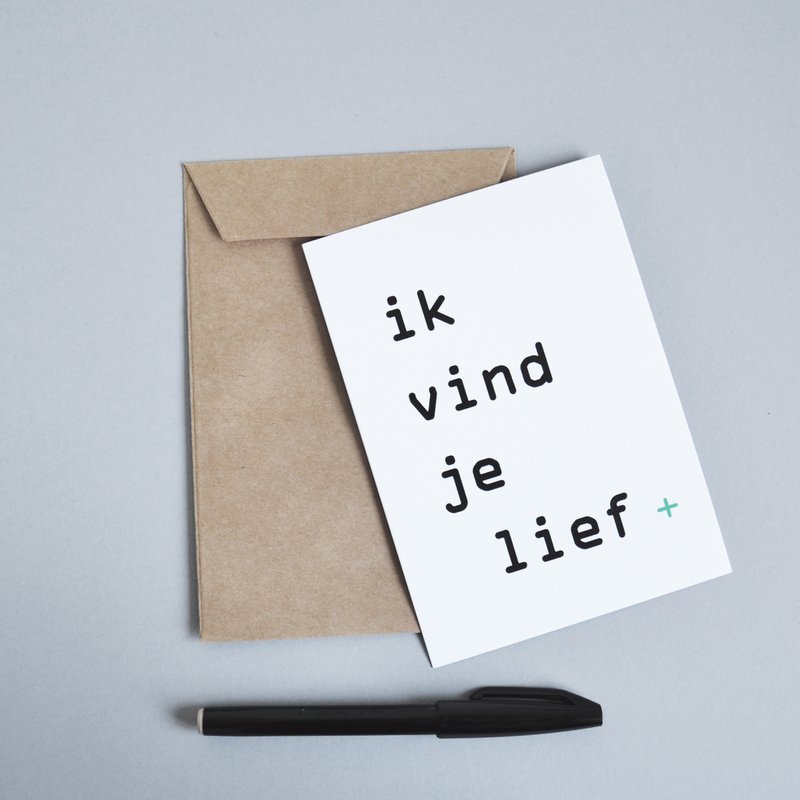 'Jeg synes du er sød'