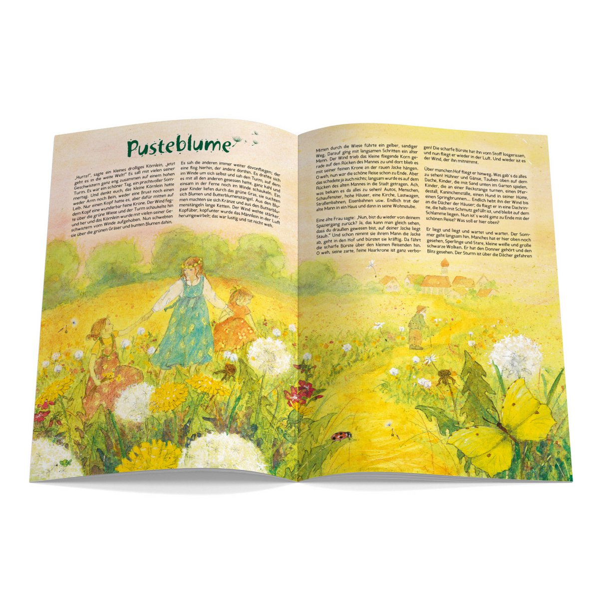 Magazine pour enfants Waldorf - CURTAIN ON Numéro 131 Herbes sauvages, herbes médicinales