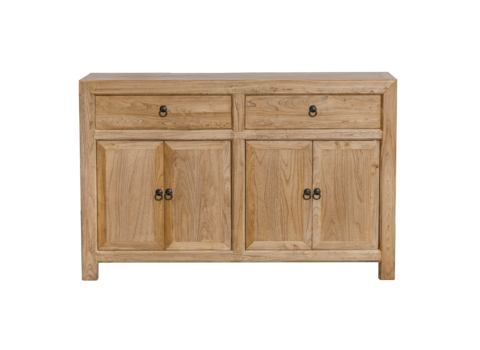 Houten dressoir 2 laden 4 deuren 150 x 40 x 90 h cm