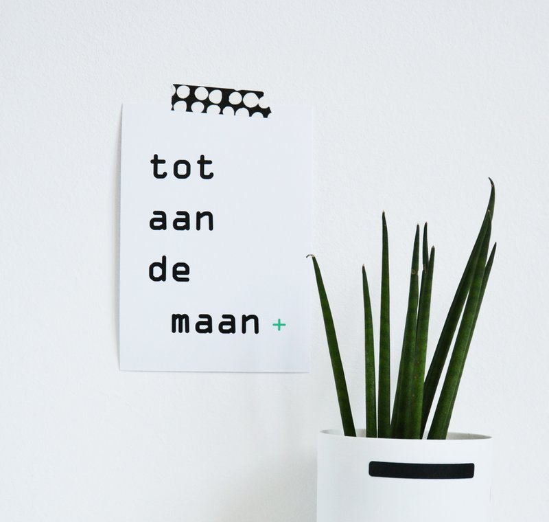 'op til månen'