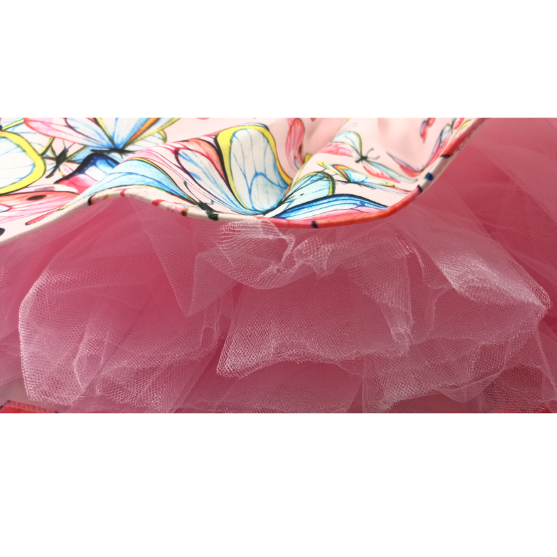 Abito per bambini con cappello e borsa "Butterfly"/ BE 454-700