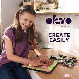 Okto Sensory Art Kleuren Op Nummers - Dieren - Panda