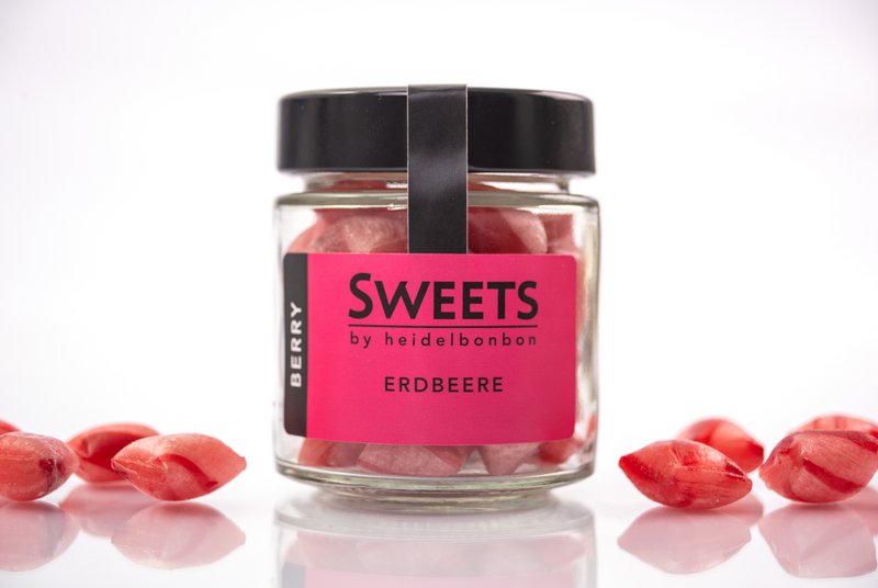 Erdbeere SWEETS fra Heidelbonbon