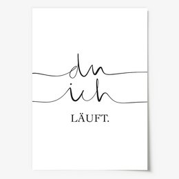 Poster: Du ich läuft