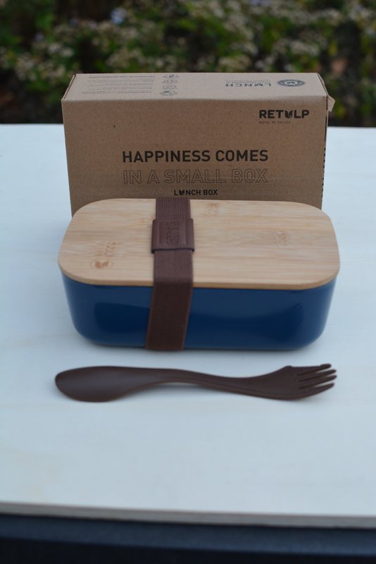 ECO Bamboo Madpakke til at blive blå