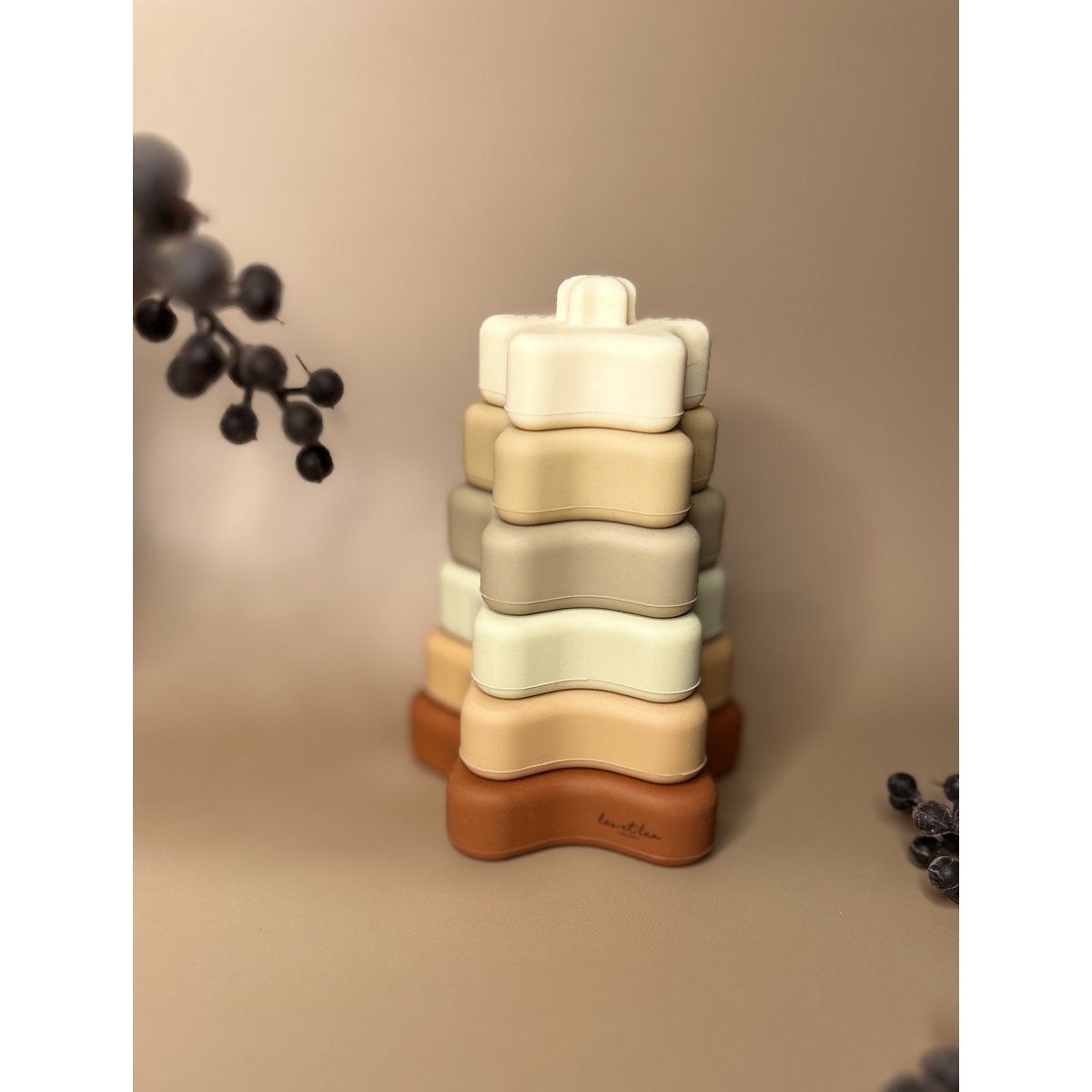 Star Stacker, Leo and Lea, Silicone, Early Learning Toy