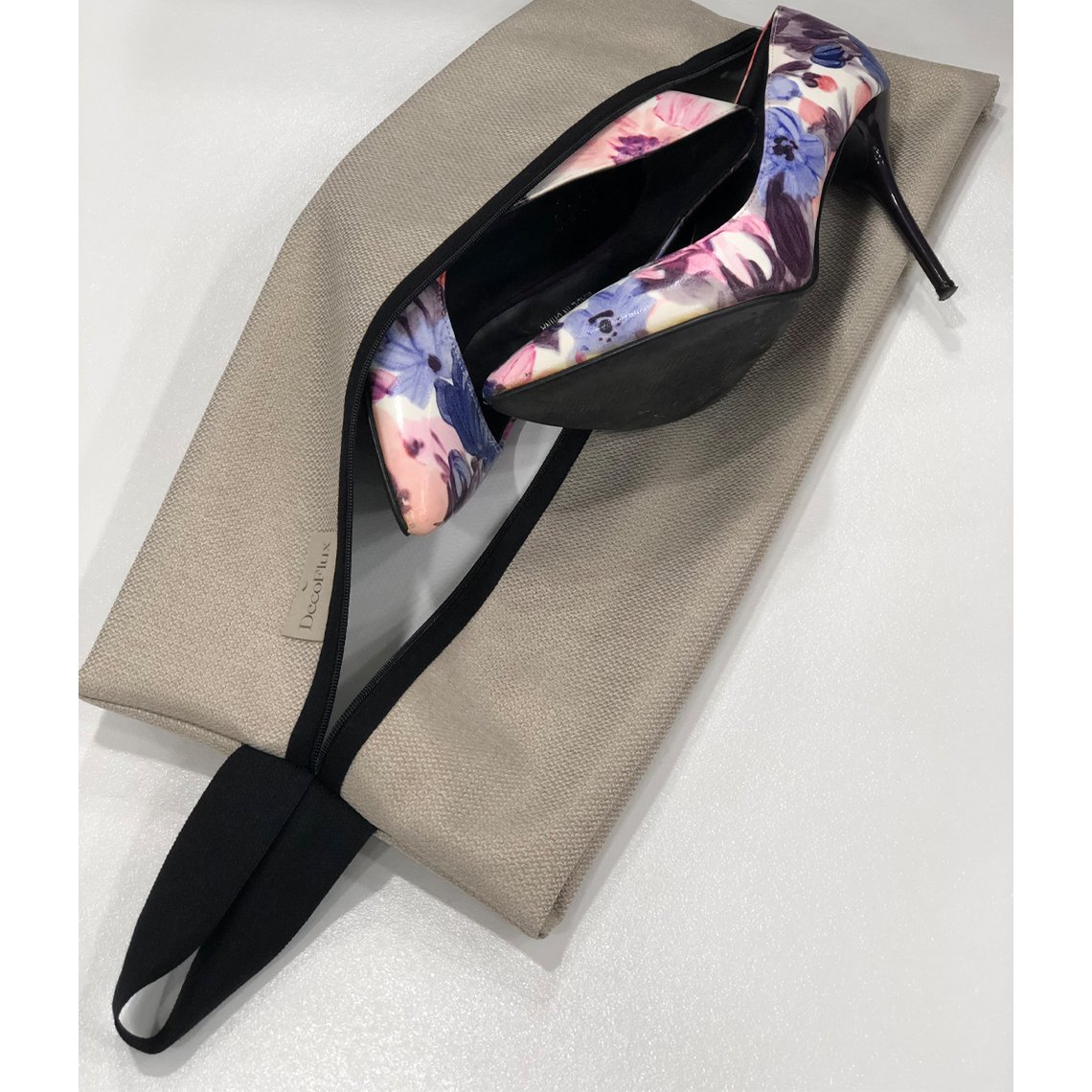 Shoe bag Almond