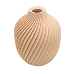 Nova 3D vase - 3D printet vase - Bæredygtig PLA - Velegnet til kunstige blomster